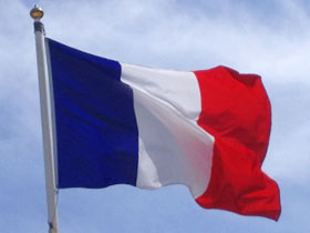 drapeau tricolor français